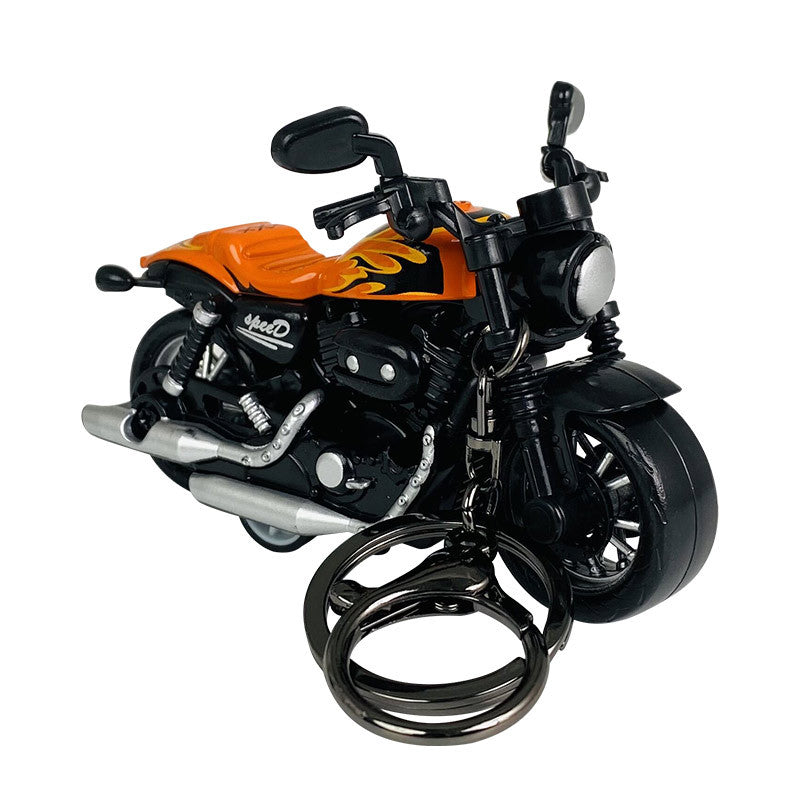 Wholesale Zinc Alloy Harley Motorcycle Return Car Keychain